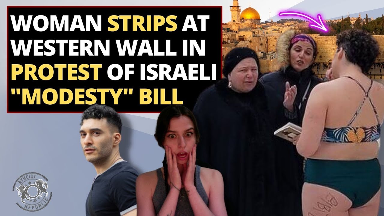 Woman Strips At Western Wall In Protest Of Israeli "Modesty" Bill