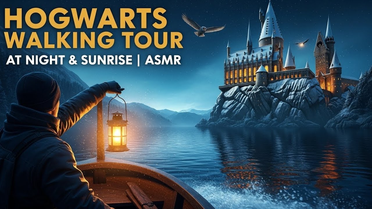 HOGWARTS WALKING TOUR | AI Ambient Journey