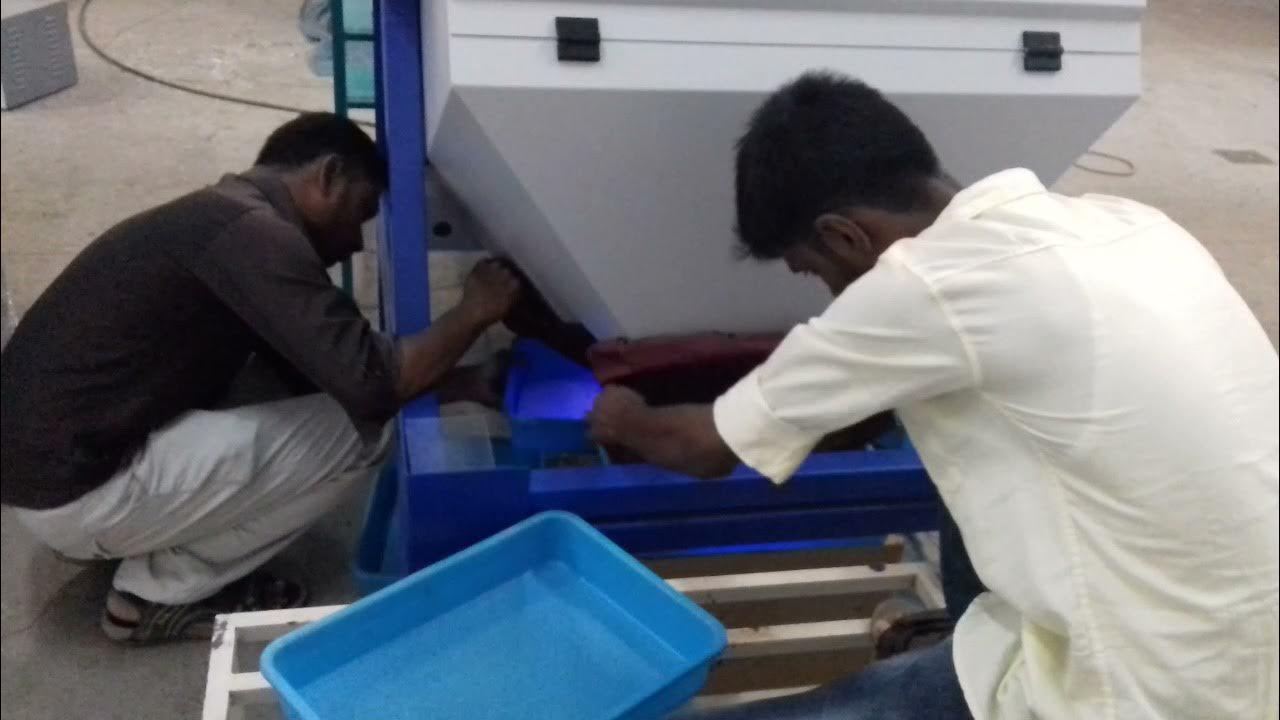 i03fine salt sorting YouTube