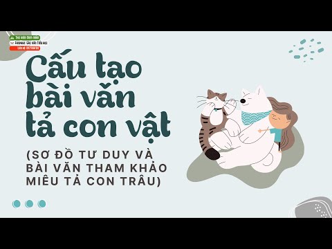 Video [TẢ CON VẬT] - Tả con trâu - Dàn ý bằng sơ đồ tư duy... - youtube
