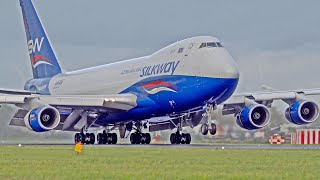 30x HEAVY AIRCRAFT LANDINGS & TAKE OFFS | A380, B747, A350, B777 | Amsterdam Schiphol Airport