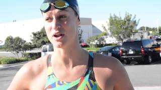 Megan Romano on New TYR Suits - "I put it on in 5 minutes"