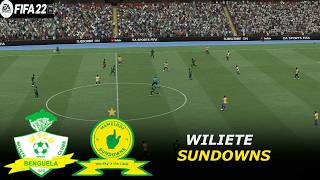 Mamelodi Sundowns vs Wiliete Live | CAF Champions League 2026 | FIFA 22 Video Game Simulation
