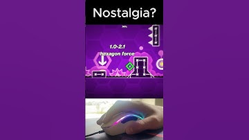 Official Past Level Buffed in Geometry Dash? #geometrydash #nostalgia #hacker #mouse #hand #hack