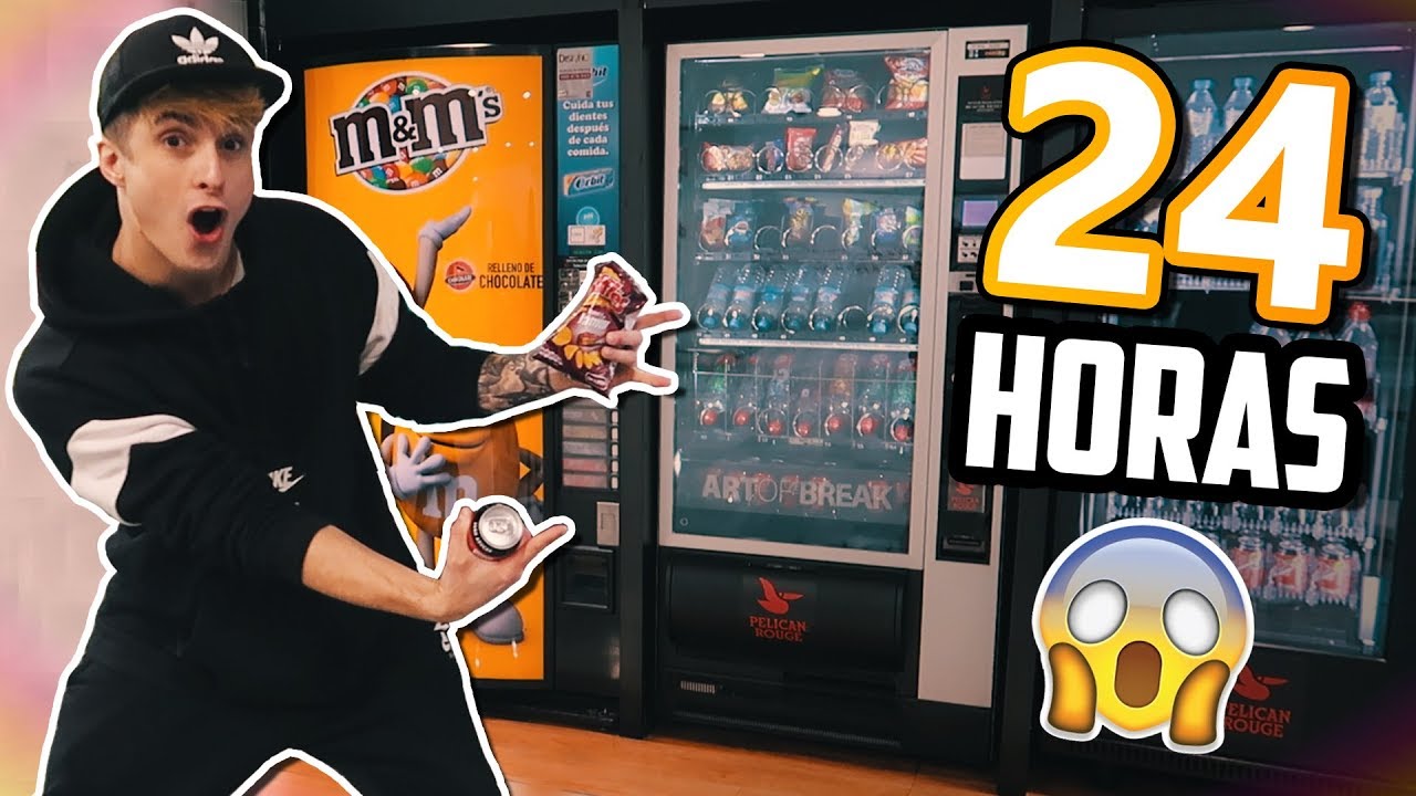 24 Horas Comiendo En Máquinas Expendedoras