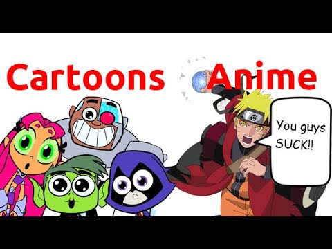 Why Anime Is Better Than American Cartoons #anime