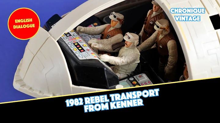 1982 Vintage Kenner Star Wars  Rebel Transport (English Dialogue)