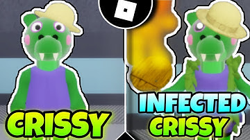 How To Get ‘‘DON’T GET CAUGHT!’’ BADGE + CRISSY MORPHS | Accurate Piggy RolePlay | Roblox