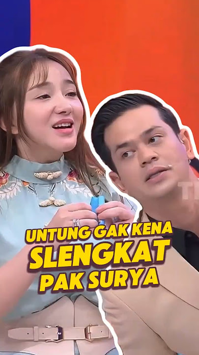 Untung Gak Kena Slengkat Pak Surya #funny #shortvideo #reaction