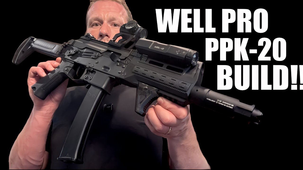 Custom WELL PRO PPK-20 Build | Mods, Attachments & First