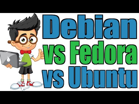 fedora คือ  New 2022  Debian vs Fedora vs Ubuntu