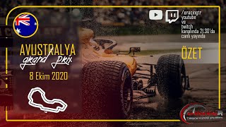 e-Racing Türkiye F1 2020 - 2021 1.Sezon - Avustralya Özet #1