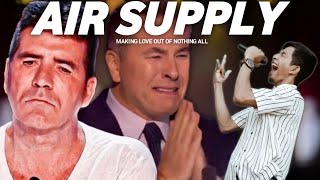 A Very Extraordinary Voice On The World Stage Makes The Simon Cowell Cry Hearing The Song Air Supply