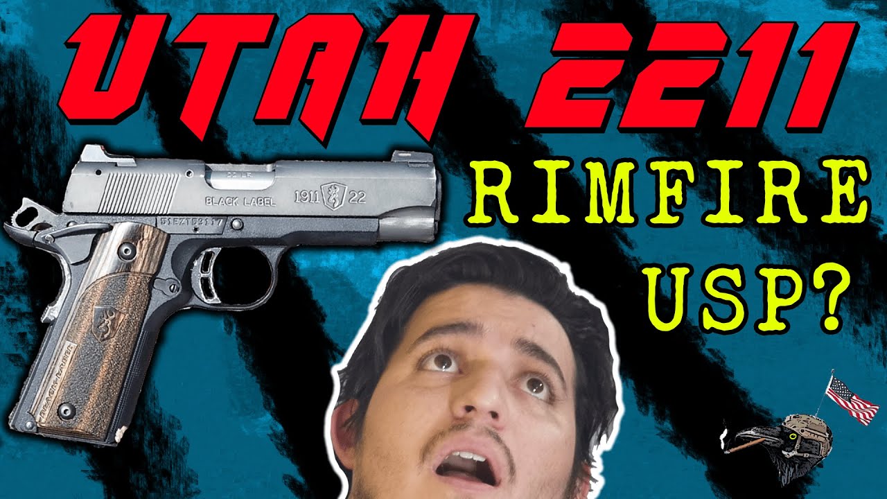 UTAH 2211 Browning Arms Rimfire Race Gun 191122 Black Label REVIEW 