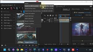 How to Import AEJuice Items as a Lightweight Video in After Effects