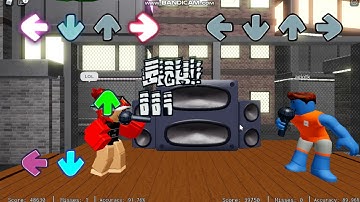 Destroying a toxic player in basically FNF: remix | 2 misses of zavodila.