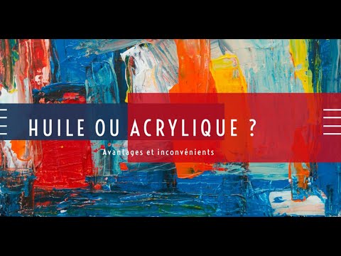 Vidéo: Peintures acryliques - qu'est-ce que c'est ? Types de peintures acryliques et leur application