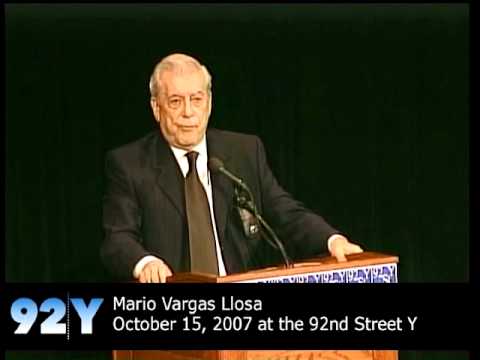 Mario Vargas Llosa at the 92nd Street Y