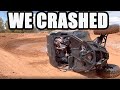 WE got in a CRASH!! CAUGHT on CAMERA!