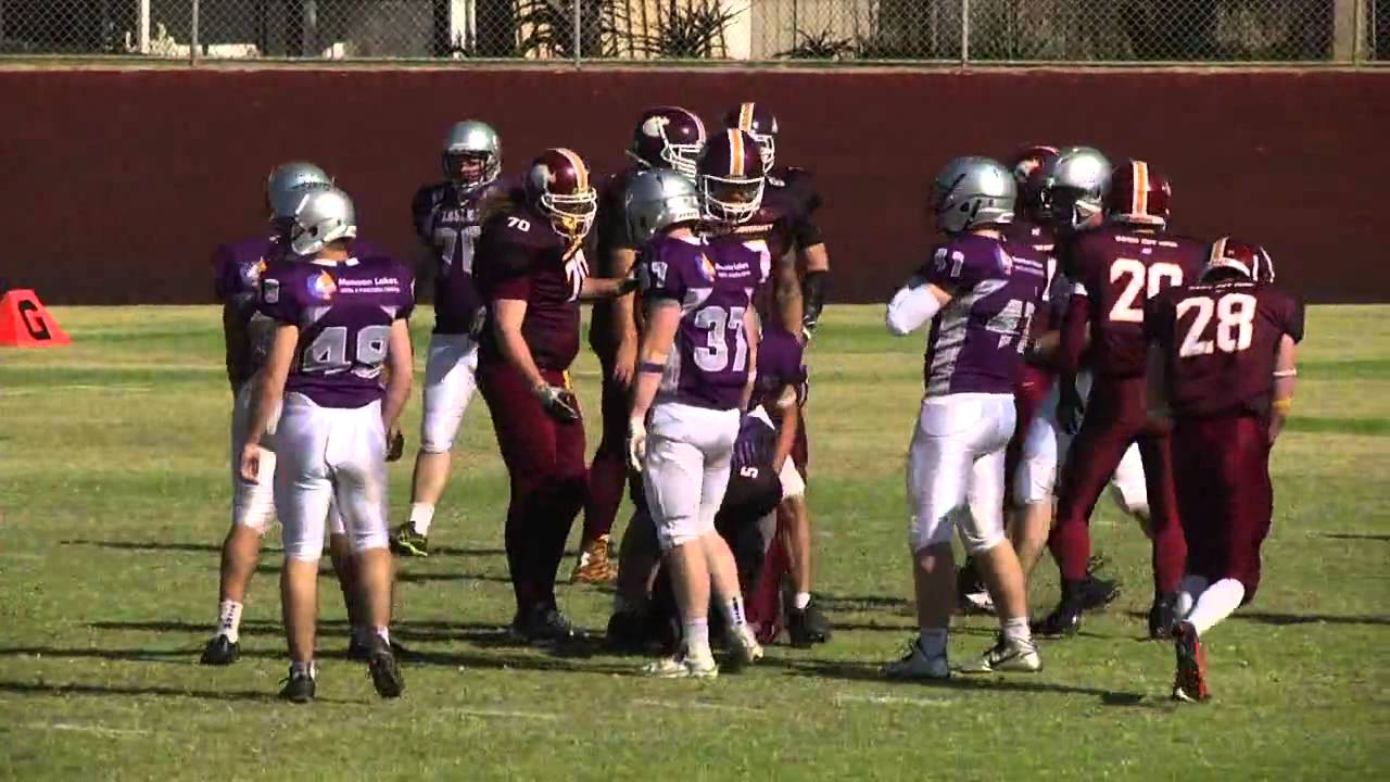 2015 Gridiron SA Round 11: UniSA Eagles vs Adelaide University