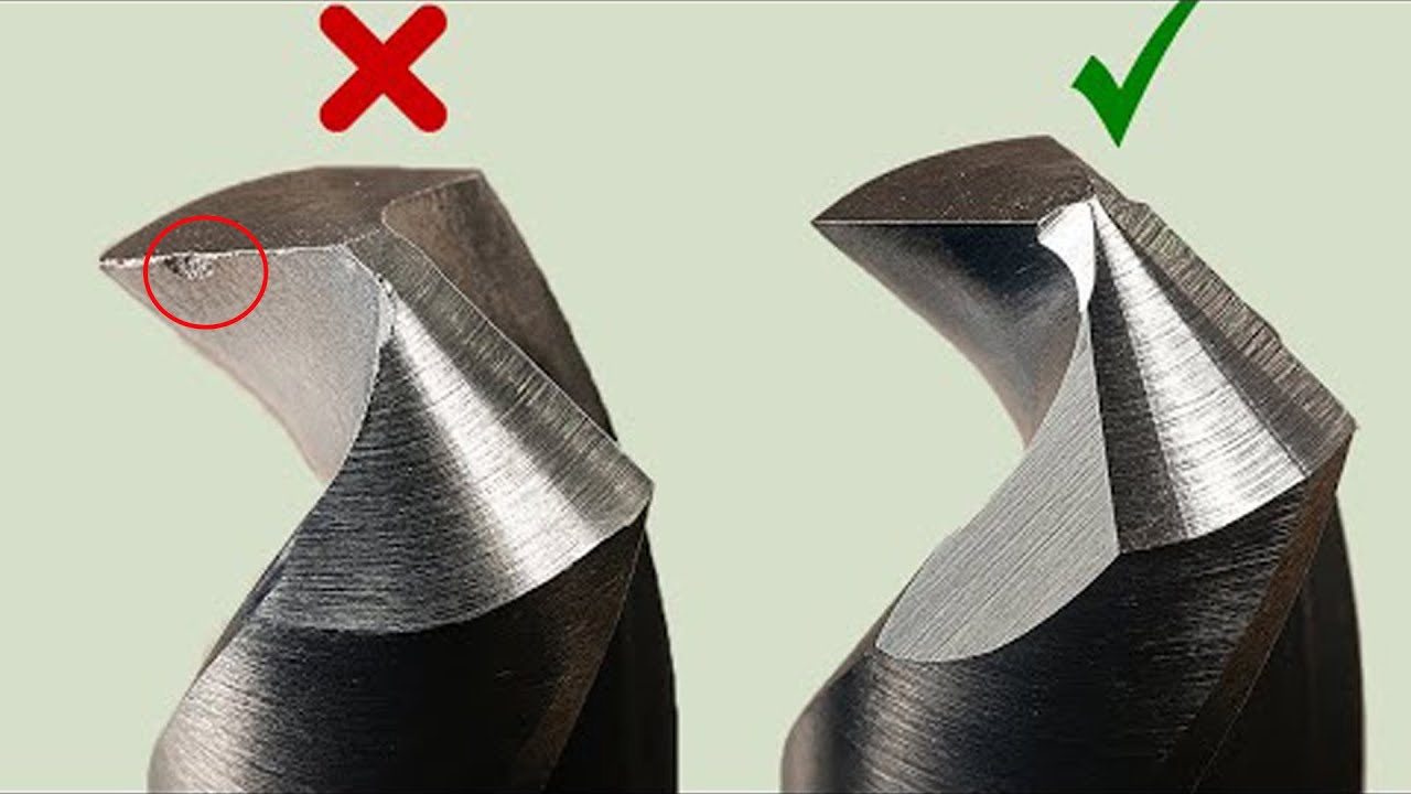 Bit Razor Billions of People Don’t Know How to Sharpen a Drill Bit Razor-Sharp in ...