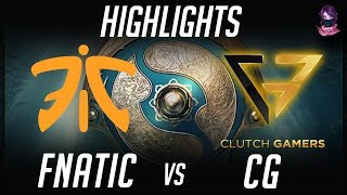 Fnatic vs Clutch The International 2017 SEA TI7 Highlights by Time 2 Dota #dota2 #ti7