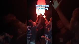 How to make Fanush sky #shorts #shortsviral