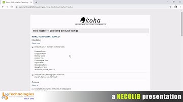 Setting up your hosted Koha ILS practise instance