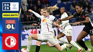 HIGHLIGHTS | Olympique Lyonnais vs. Slavia Prague (UEFA Women’s Champions League 2023-24 Matchday 6)