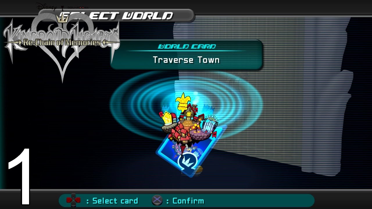 PS4 KH Re Chain of Memories [Sora Proud Mode] Perfect Walkthrough Part 1 Traverse Town YouTube