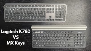 Logitech MX Keys vs K780 Keyboard #shorts #logitech #logitechk780 #logitechmxkeys
