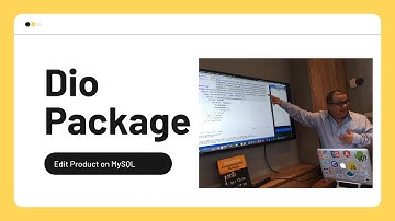 EP56.3 วีดีโอ สอนเขียนแอพ สั่งซื้อของ ออนไลด์ เรื่อง การใช้งาน Package Dio เพื่อ Edit MySQL
