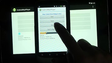 Implement time bar for MediaPlayer