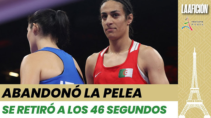 ¡Drama olímpico! Italiana abandona la pelea tras enfrentarse a boxeadora a los 46 segundos