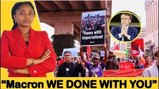 BREAKING" Macron Must Leave" Angry French Protesters Storms Nairobi after French President Visit.