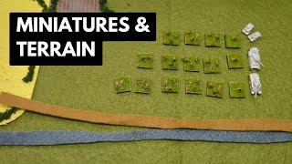 My 6mm Terrain and WW2 Miniatures