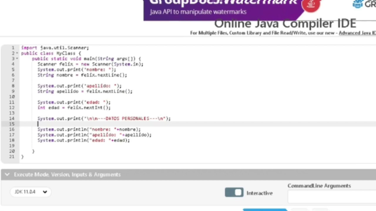 Como utilizar Scanner en Java para imprimir datos en forma de ...