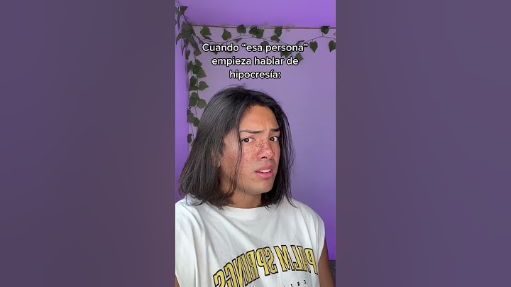 Cuando esa persona empieza a hablar de hipocresía 😬