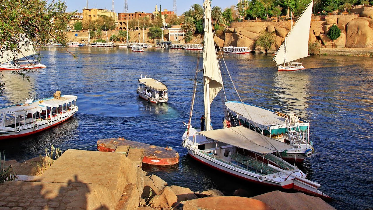 Egipto turismo, Río Nilo, Asuán / Egypt tourism, Nile River, Aswan