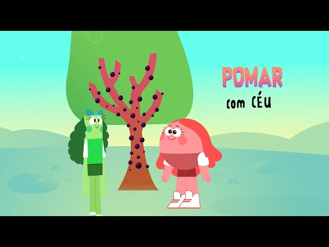 Desenho Educativo - Pomar | com Céu | blockos.tv