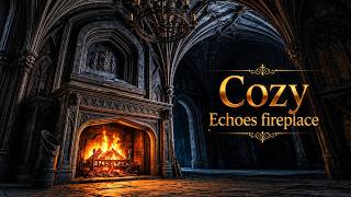 Cozy Crackling Fireplace 🔴 Fireplace Burning Sounds & Brown Noise for Anxiety