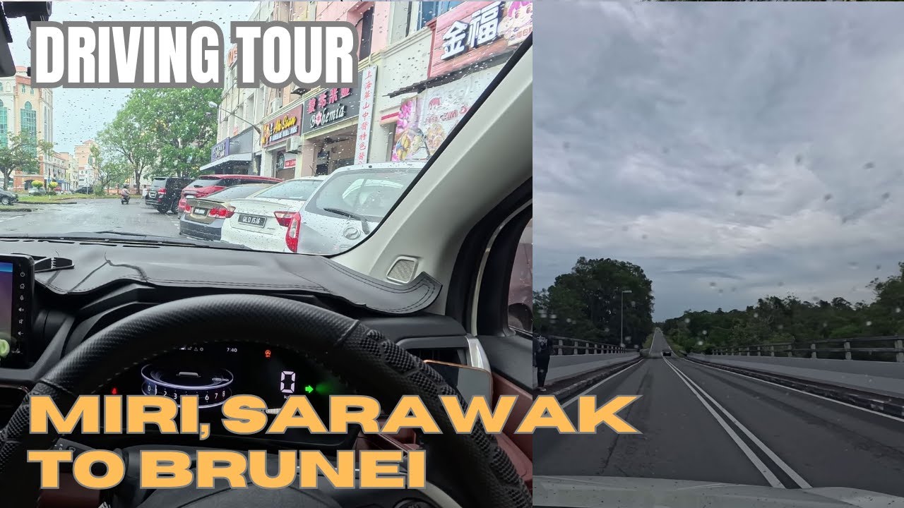 Driving from Miri , Sarawak to Brunei | Vlog 2025 @luueejanice 