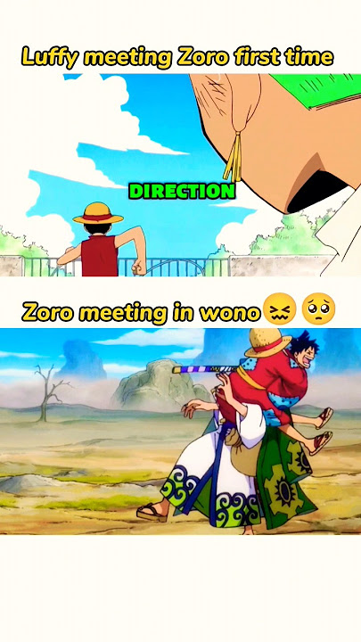 Luffy and Zoro good moments #onepiece #luffy #zoro