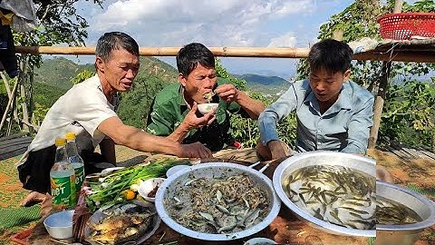 Ngôi nhà sống biệt lập trên núi, cùng ông bác bắt cá ăn gỏi cá nhảy giữa lưng chừng đồi. Tam Tộc TV