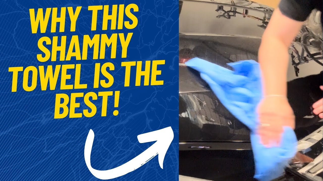 Review and Demo of Shammy Towel for Car - YouTube