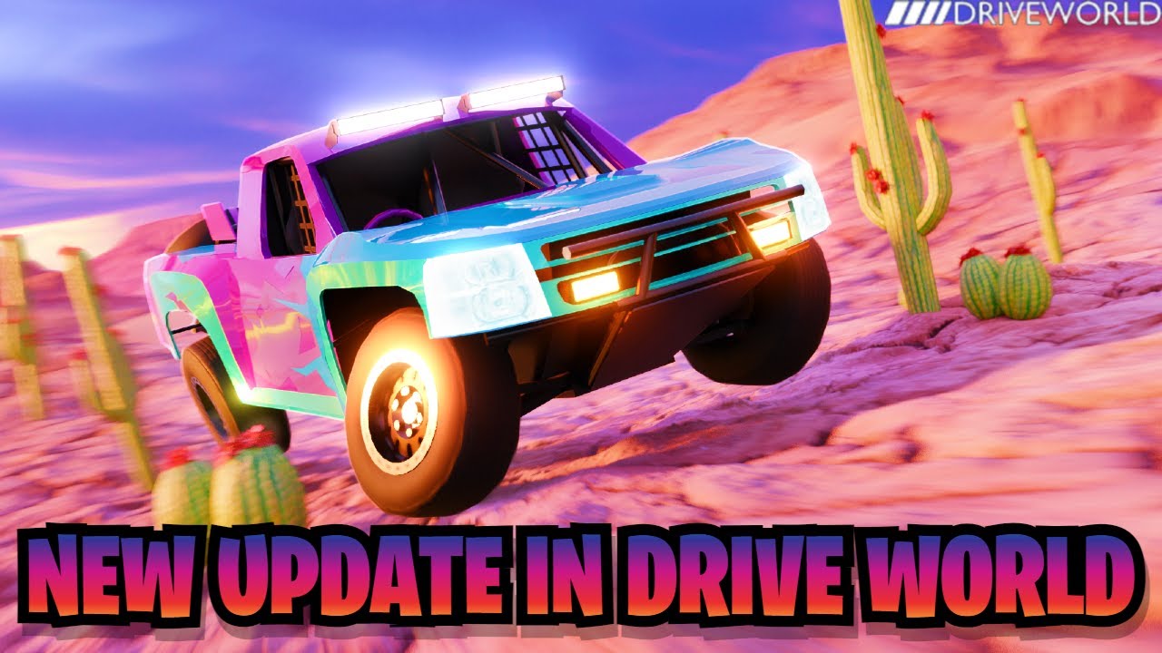 Drive World HUGE Update | Map Expansion + New Cars