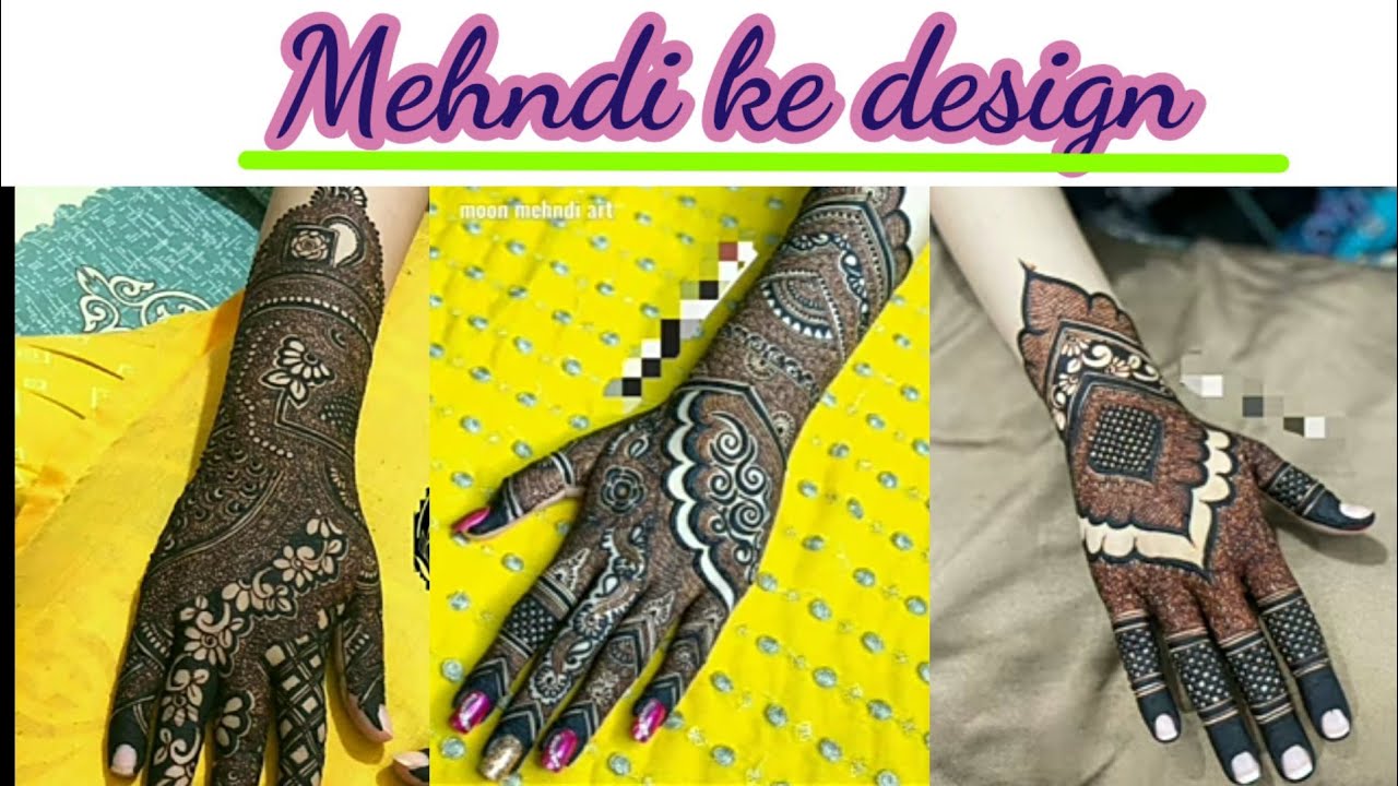 Mehandi ki design mehandi kiphoto acchi acchi Dulhan wali mehandi