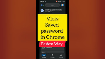 How to get saved passwords on google chrome #tech