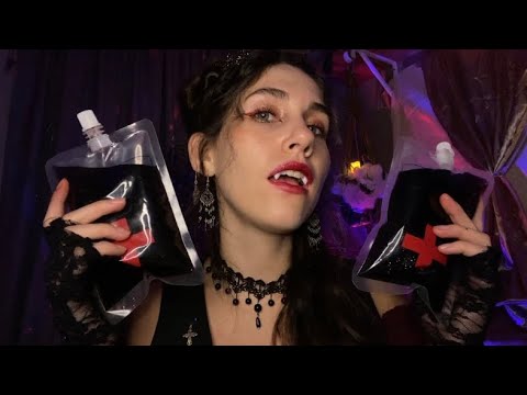 ASMR | Vampira te arregla para el baile | POV te acaba de convertir en vampiro 🧛‍♀️✨🧛