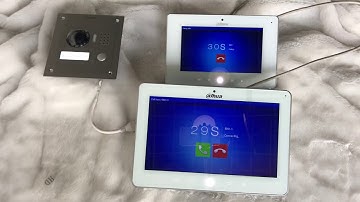 Dahua VTH5221DW-CW Video Intercom Master monitor VTH5241DW-CW call Extend monitor VTH5221DW-CW